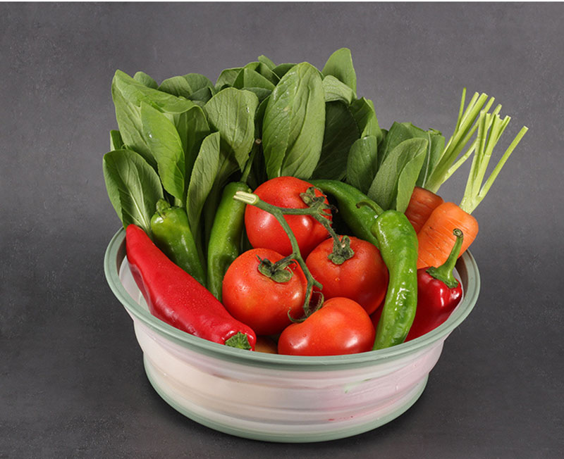 Pop-Up Microwave Cover & Drain Basket