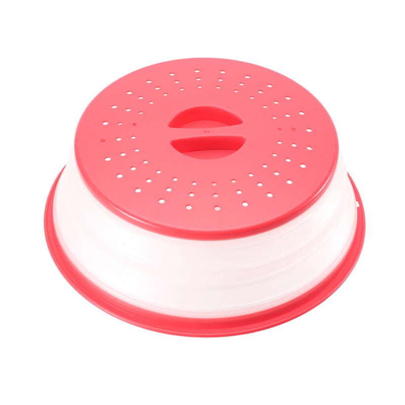 Pop-Up Microwave Cover & Drain Basket