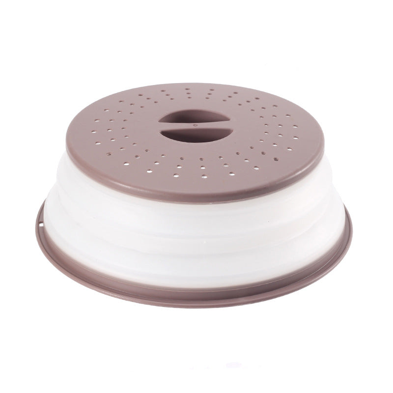 Pop-Up Microwave Cover & Drain Basket