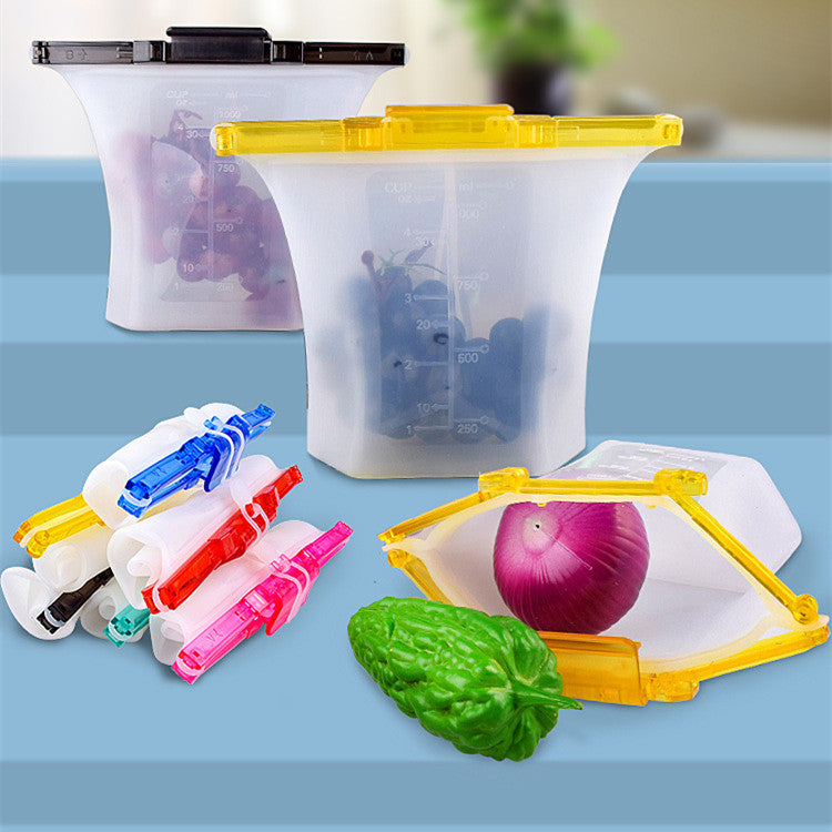 Leakproof Silicone Kitchen Storage Bag