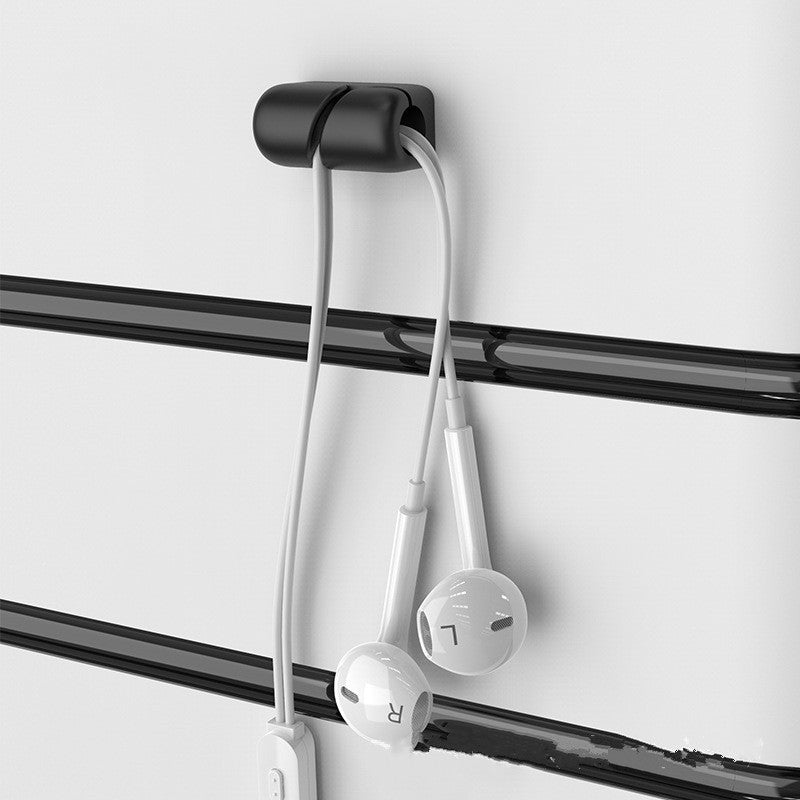 No-Mess Desk Cable Organizer Clips