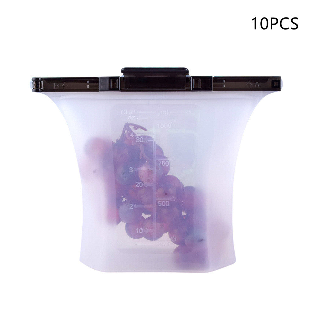Leakproof Silicone Kitchen Storage Bag