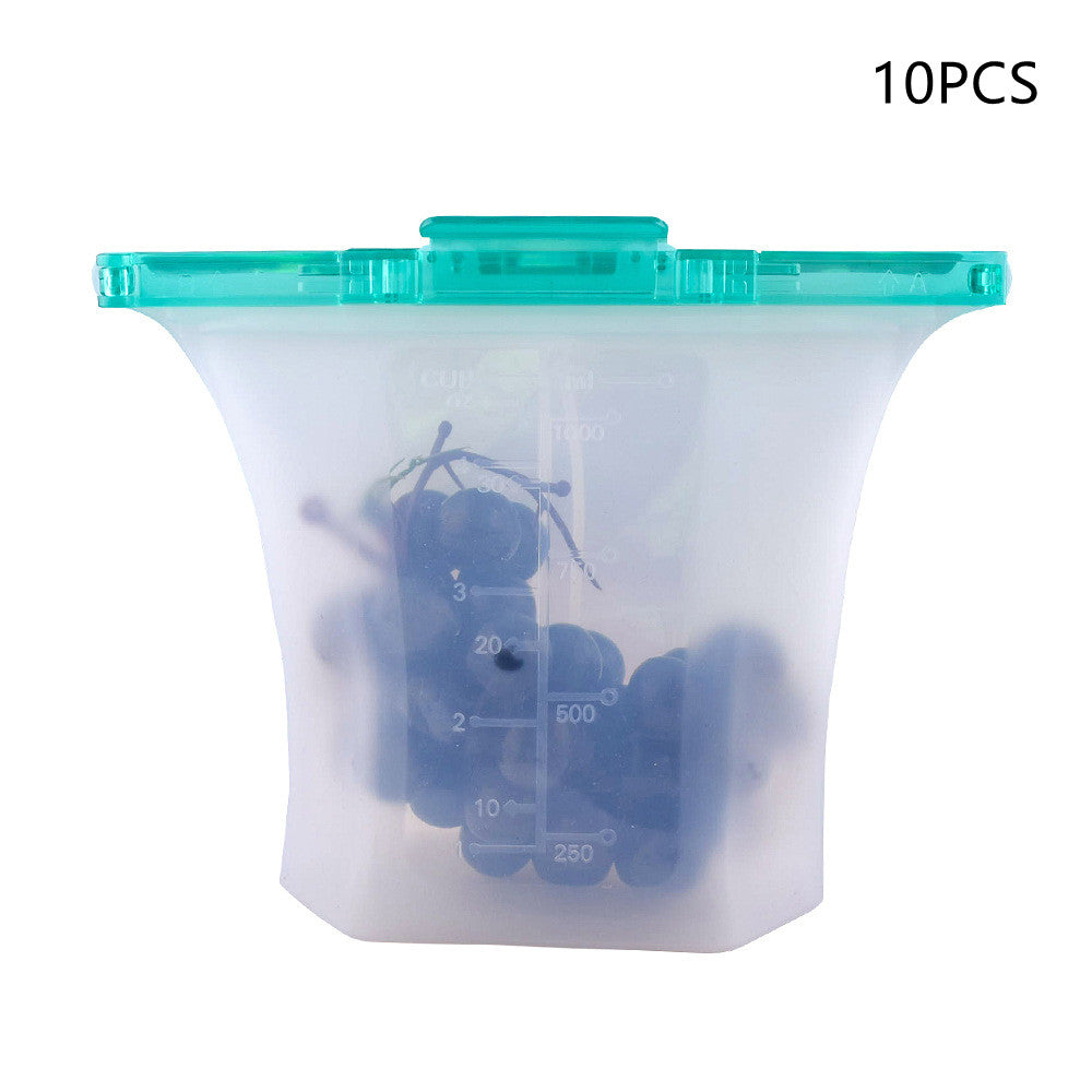 Leakproof Silicone Kitchen Storage Bag