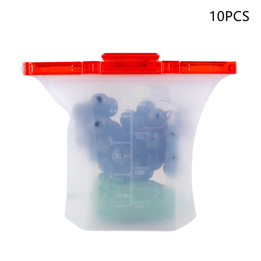 Leakproof Silicone Kitchen Storage Bag