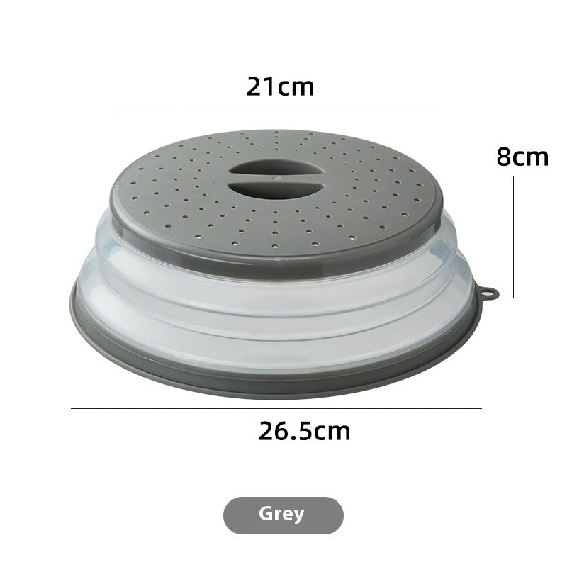 Pop-Up Microwave Cover & Drain Basket