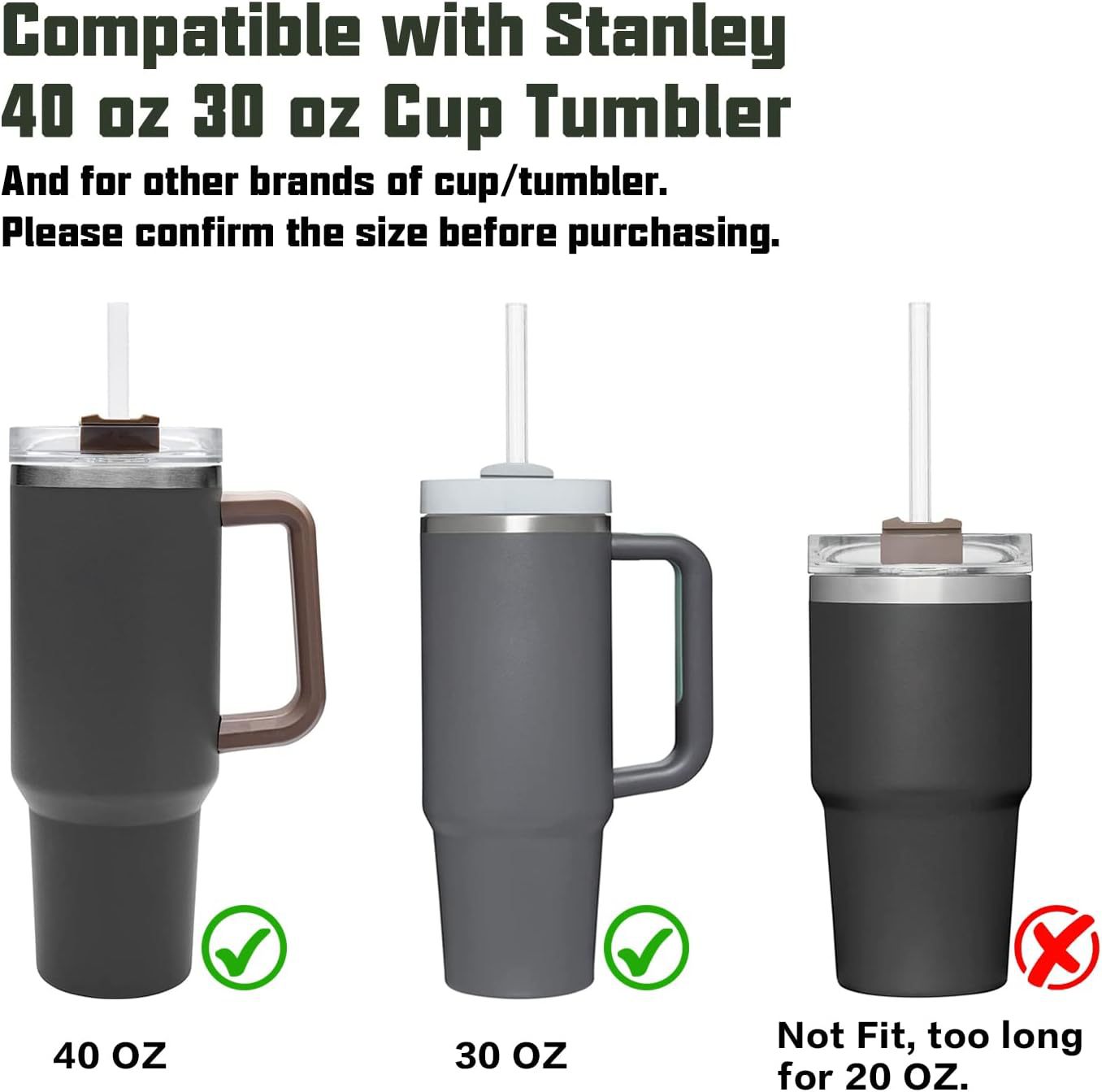 Leak-Free Silicone Travel Cup with Straw